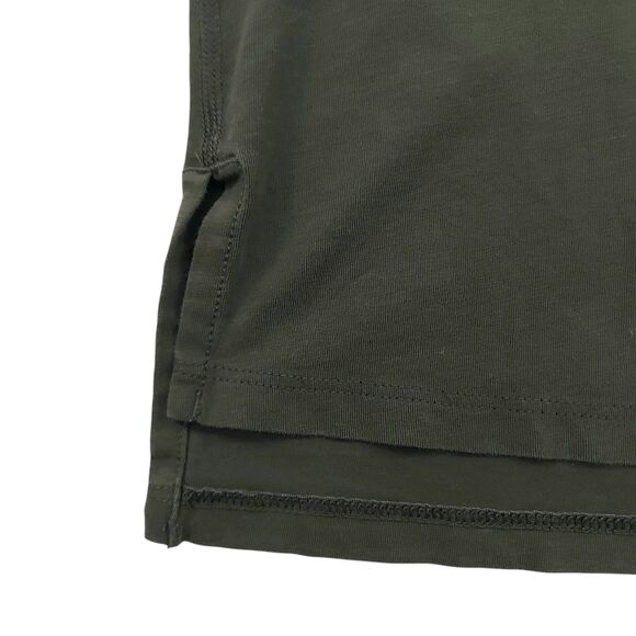 Lululemon T-Shirt Womens Small Green Sleeveless Athleisure Gym Training Yoga - Picture 4 of 8